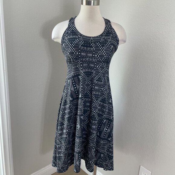 Prana Womens Small Racerback Sleeveless A Line Dress Stretch - Picture 1 of 12